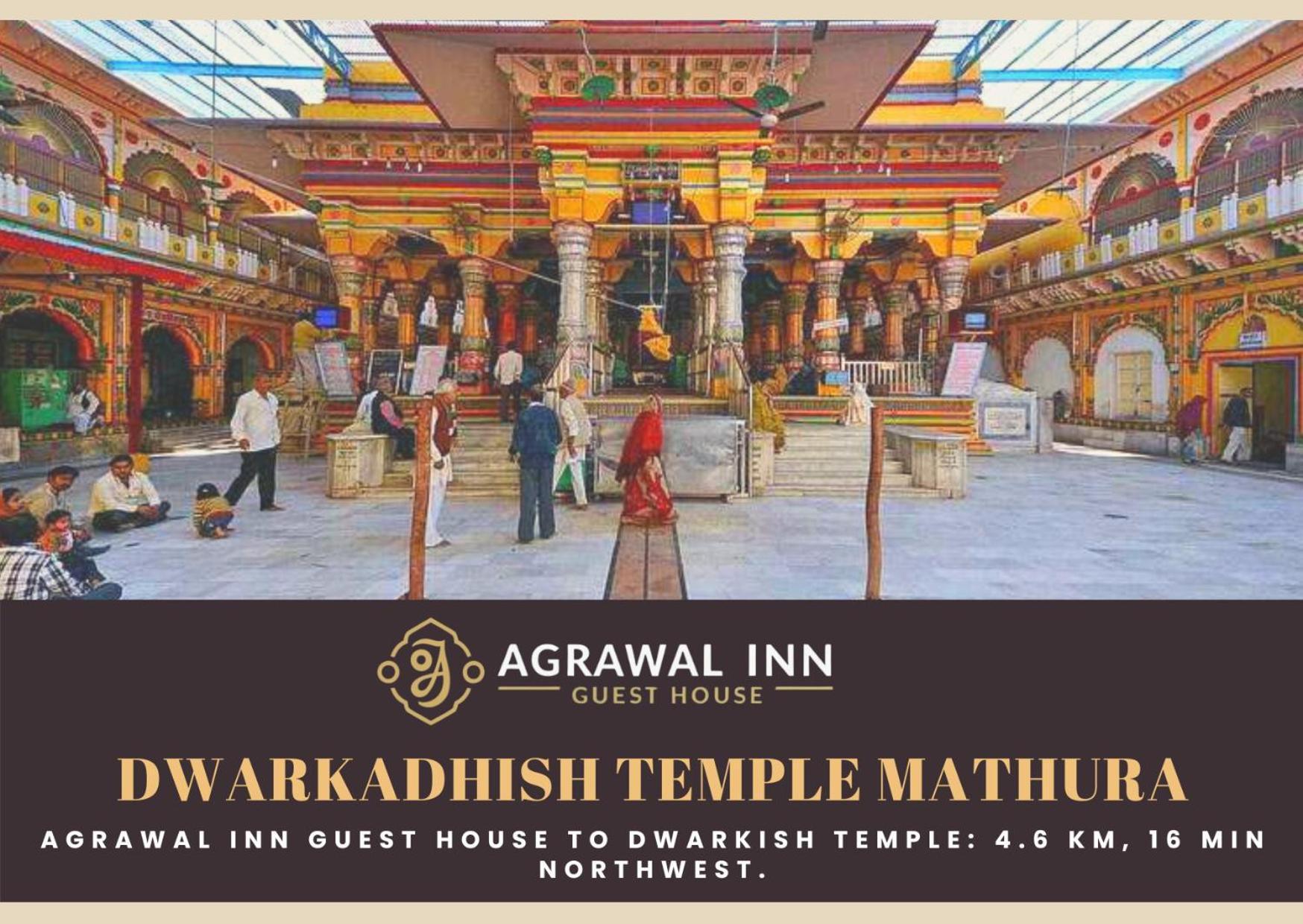 Agrawal Inn Guest House Mathura Esterno foto