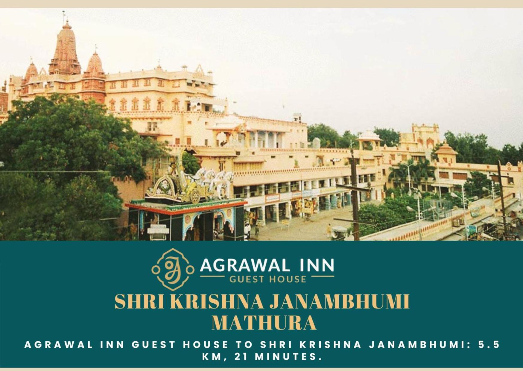 Agrawal Inn Guest House Mathura Esterno foto